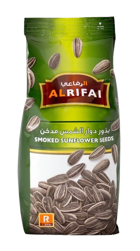 الرفاعي بذور دوارالشمس مدخن 125 جم